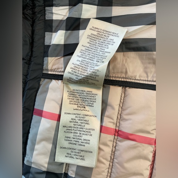 Burberry Brit Women’s Sml Black Vest - Picture 8 of 12